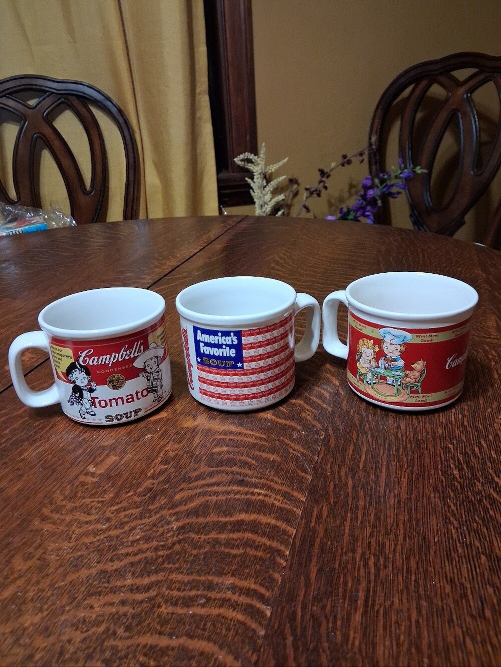 Vintage Campbell's Soup Mugs